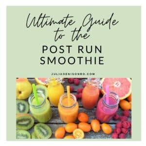 Post Run Smoothie Featured Image
